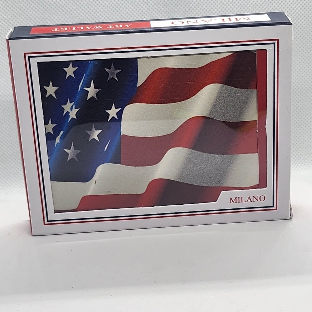 Last one Brand New American Flag Design Wallet